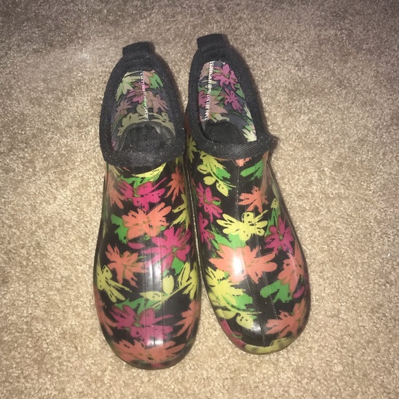 capelli short rain boots